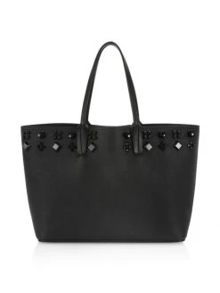 Christian Louboutin Cabata Embellished Leather Tote