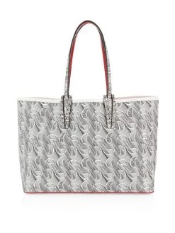 Christian Louboutin Cabata Printed Leather Tote