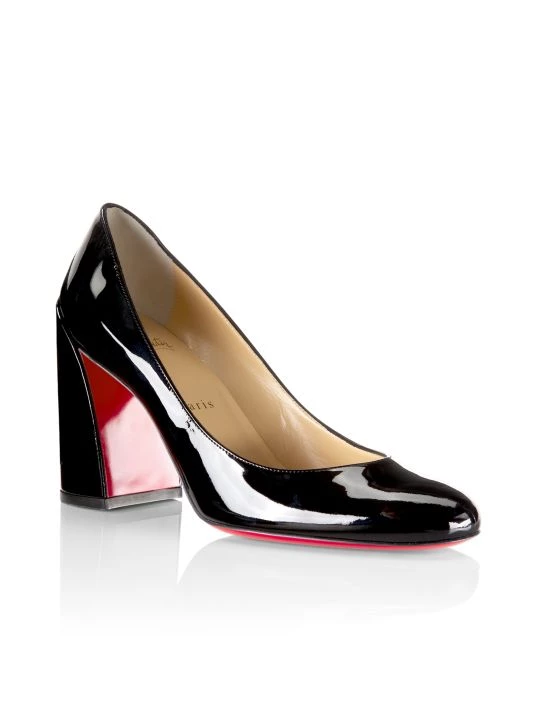 Christian Louboutin Simple 85 Patent Leather Pumps - Image 2