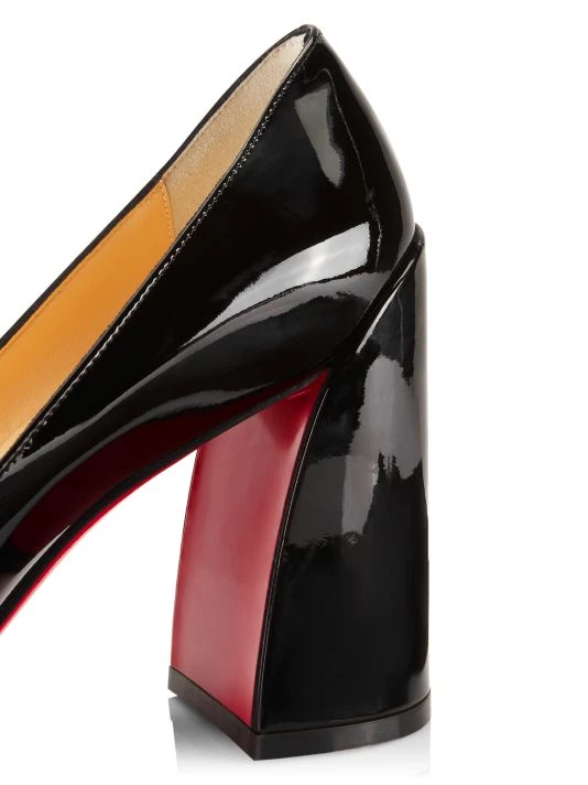 Christian Louboutin Simple 85 Patent Leather Pumps - Image 6