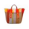 Christian Louboutin Small Frangibus Straw Fringe Tote