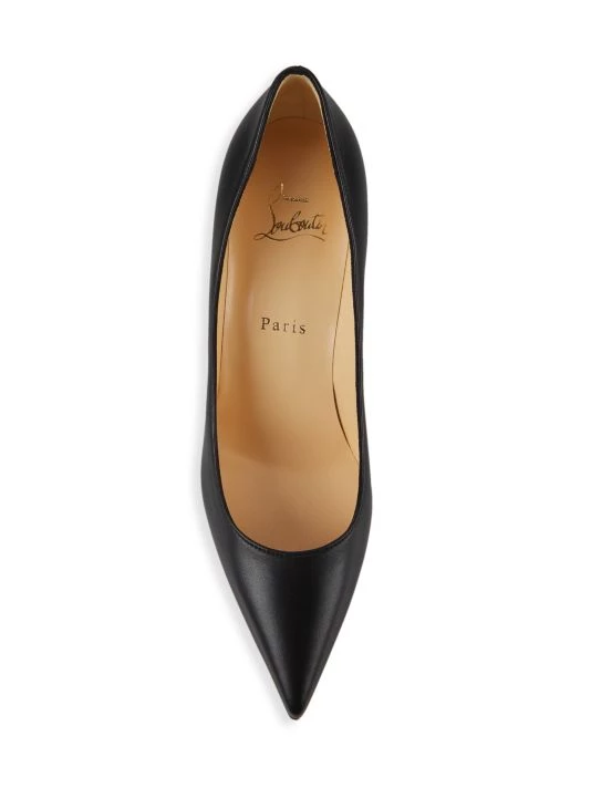 Christian Louboutin Kate 85 Leather Pumps - Image 4