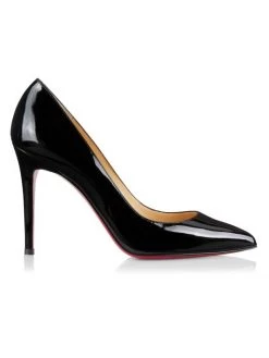 Christian Louboutin Pigalle Plato 100 Patent Leather Pumps