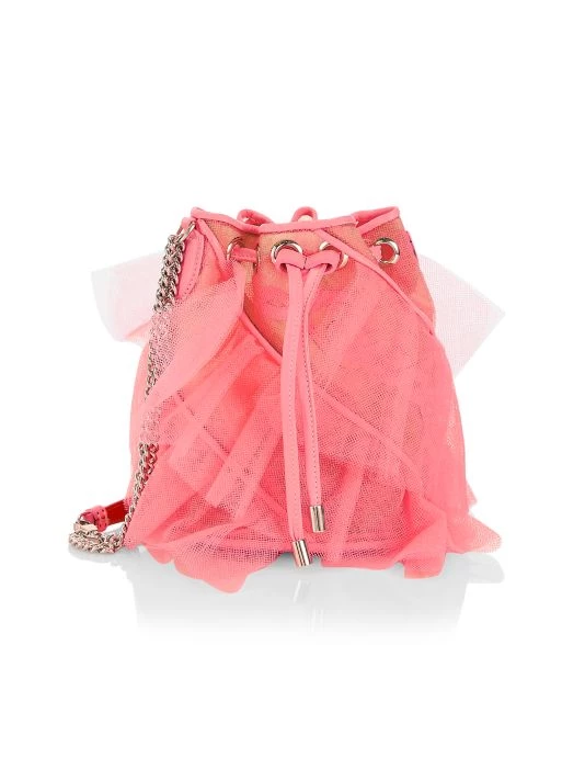 Christian Louboutin Marie Jane Tulle Bucket Bag