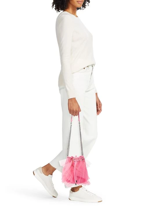 Christian Louboutin Marie Jane Tulle Bucket Bag - Image 2