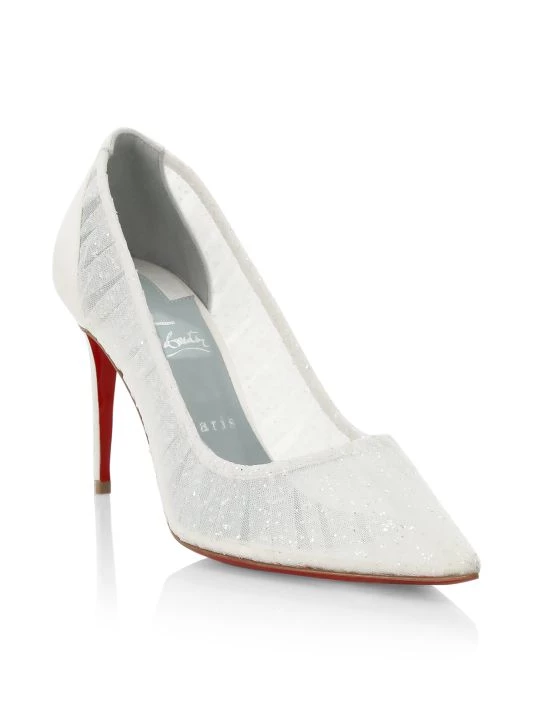 Christian Louboutin Kate Draperia 85 Pumps - Image 2
