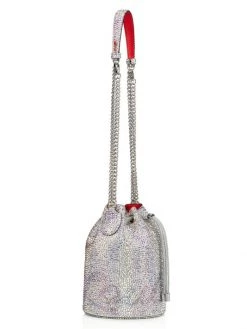 Christian Louboutin Marie Jane Crystal Bucket Bag