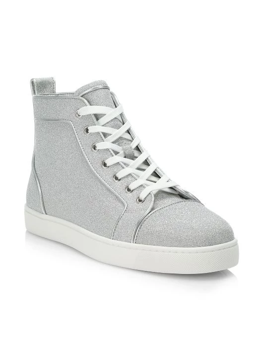 Christian Louboutin Louis Orlato Lace-Up Sneakers For Men - Image 2