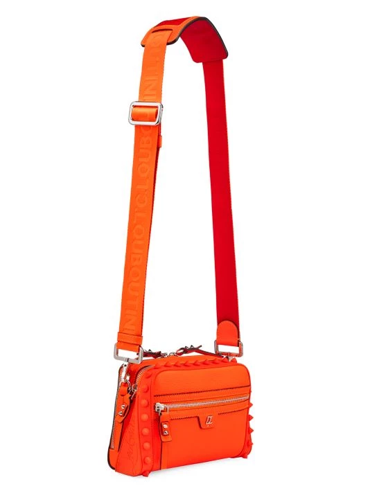 Christian Louboutin Loubitown Leather Crossbody Bag For Men Black - Image 2