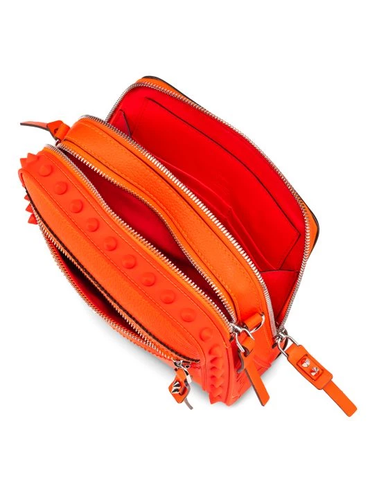 Christian Louboutin Loubitown Leather Crossbody Bag For Men Black - Image 3