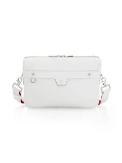 Christian Louboutin Ruisbuddy Leather Crossbody Leather Bag For Men