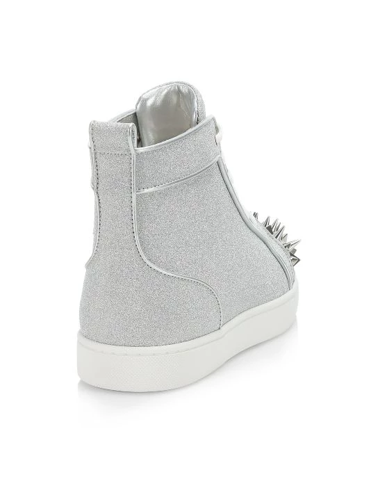 Christian Louboutin Lou Pik Pik 2 Lace-Up Sneakers For Men - Image 3