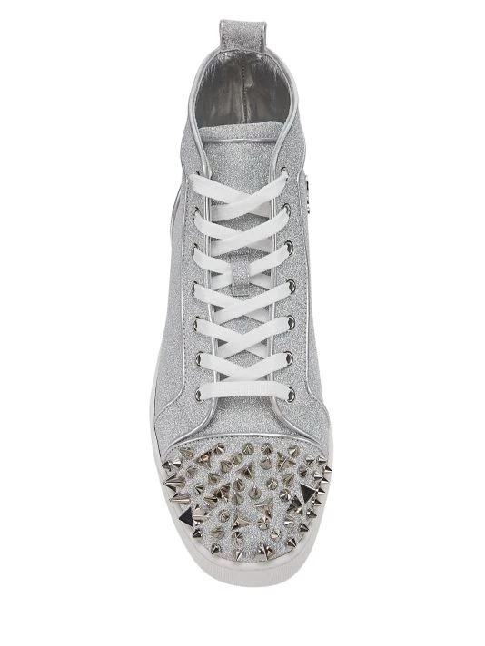 Christian Louboutin Lou Pik Pik 2 Lace-Up Sneakers For Men - Image 5
