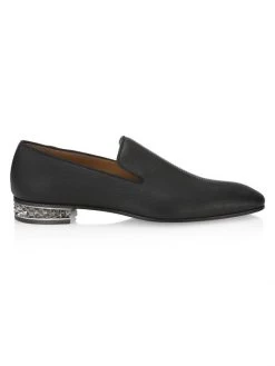 Christian Louboutin Dandyrocks Leather Loafers For Men