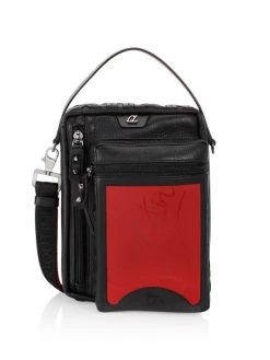 Christian Louboutin Loubideal Leather Crossbody Bag For Men