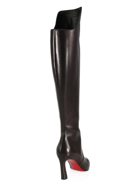 Christian Louboutin Eleonor 90 Tall Leather Boots - Image 3