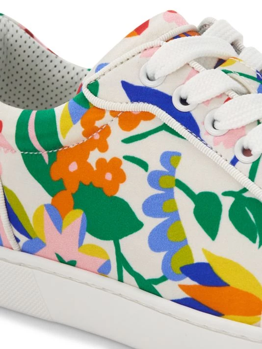 Christian Louboutin Vieira Orlato Satin Crepe Sneakers - Image 6