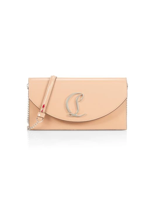 Christian Louboutin Loubi54 Patent Leather Clutch