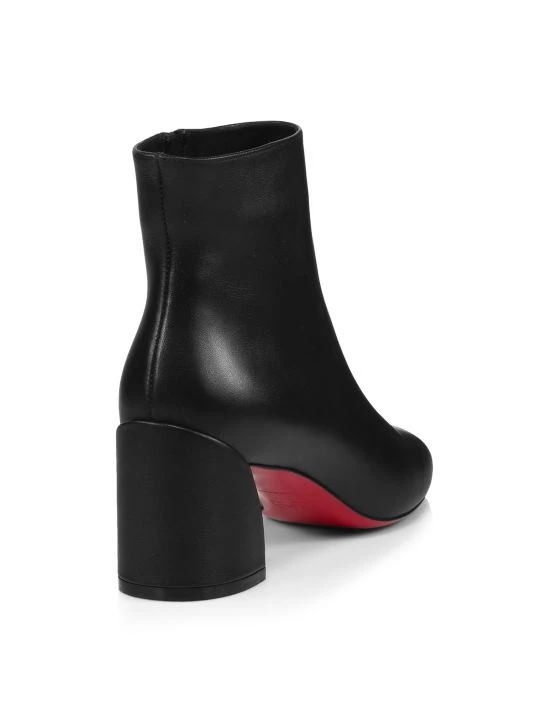 Christian Louboutin Turela 55 Leather Ankle Boots - Image 3