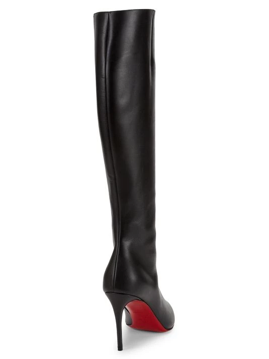 Christian Louboutin Eloise 85 Tall Leather Boots - Image 3
