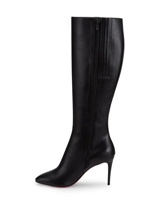 Christian Louboutin Eloise 85 Tall Leather Boots - Image 5