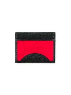 Christian Louboutin Kios Sneaker Sole Leather Card Holder For Men