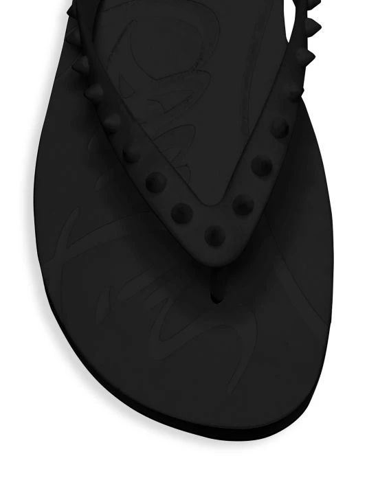 Christian Louboutin Loubi Spikes Flip Flops For Men Drag - Image 4