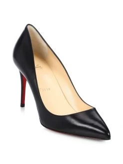 Christian Louboutin Pigalle Follies 85 Leather Pumps