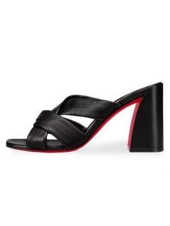 Christian Louboutin Dispo Club 85 Leather Mules