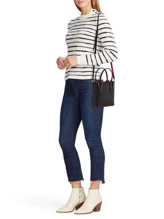 Christian Louboutin Mini Cabata Leather Tote - Image 2