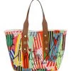 Christian Louboutin Frangibus Printed Canvas Tote