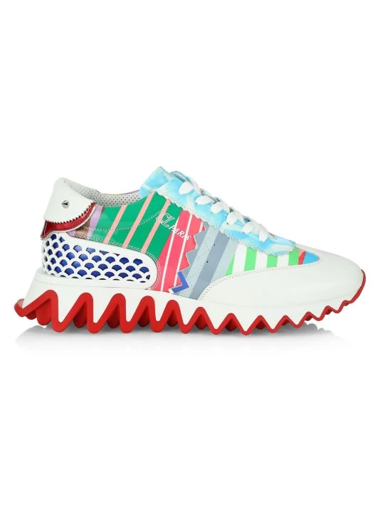 Christian Louboutin Loubishark Leather Sneakers