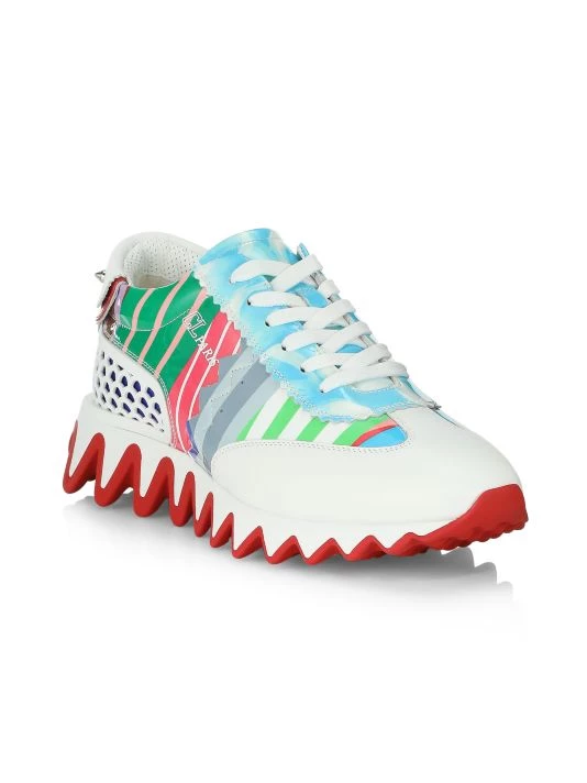 Christian Louboutin Loubishark Leather Sneakers - Image 2