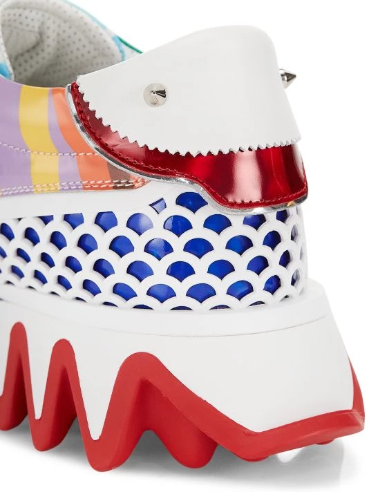 Christian Louboutin Loubishark Leather Sneakers - Image 6