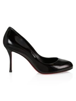 Christian Louboutin Dolly 85 Leather Pumps