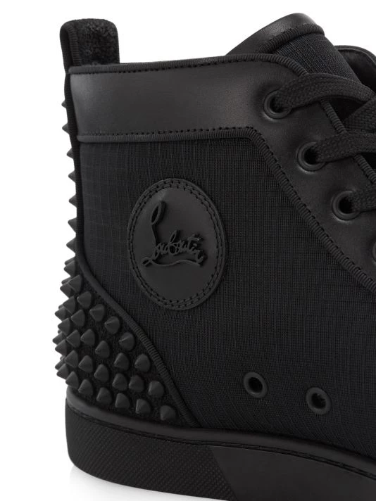 Christian Louboutin Spiked High-Top Sneakers For Men - Image 6