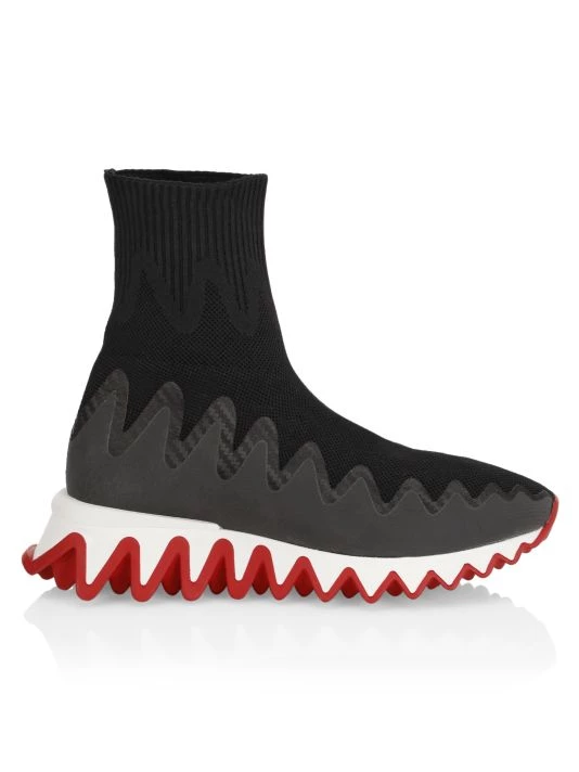 Christian Louboutin Sharky Sock Sneakers