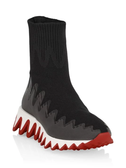 Christian Louboutin Sharky Sock Sneakers - Image 2
