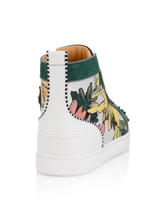 Christian Louboutin Lou Spikes Orlato Sneakers For Men - Image 3