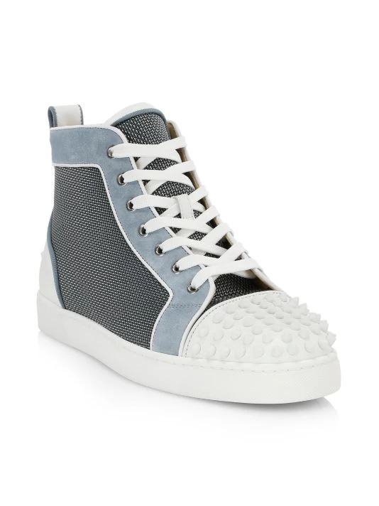 Christian Louboutin Orlato Spiked High-Top Sneakers For Men - Image 2