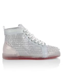 Christian Louboutin Louix Ray Spiked Sneakers For Men