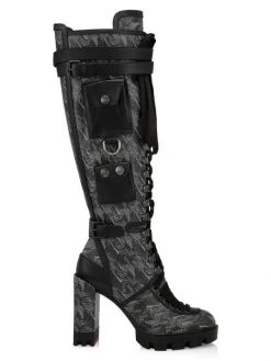 Christian Louboutin Sand And Glory 100 Leather Boots