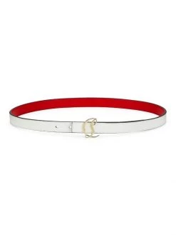 Christian Louboutin W CL Logo Leather Belt