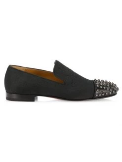 Christian Louboutin Spooky Spiked Smoking Shoes For Men