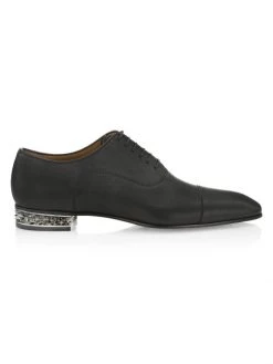 Christian Louboutin Greggyrocks Leather Oxford Shoes For Men