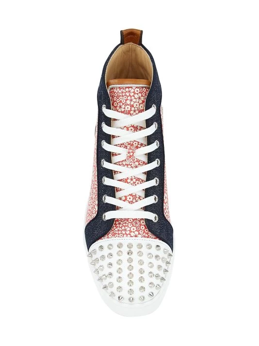 Christian Louboutin Lou Spiked Orlato Sneakers For Men - Image 5